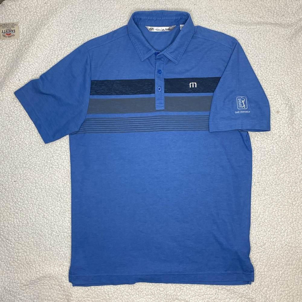 Travis Mathew TPC San Antonio Golf Polo: Size Medium
